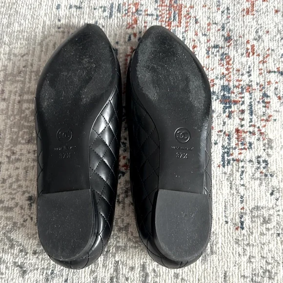 Chanel ballerina shoes size 37.5 - Picture 4 of 6